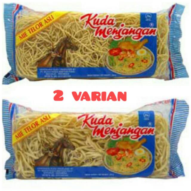 

Kepala Kuda Menjangan Mie Telor 200G