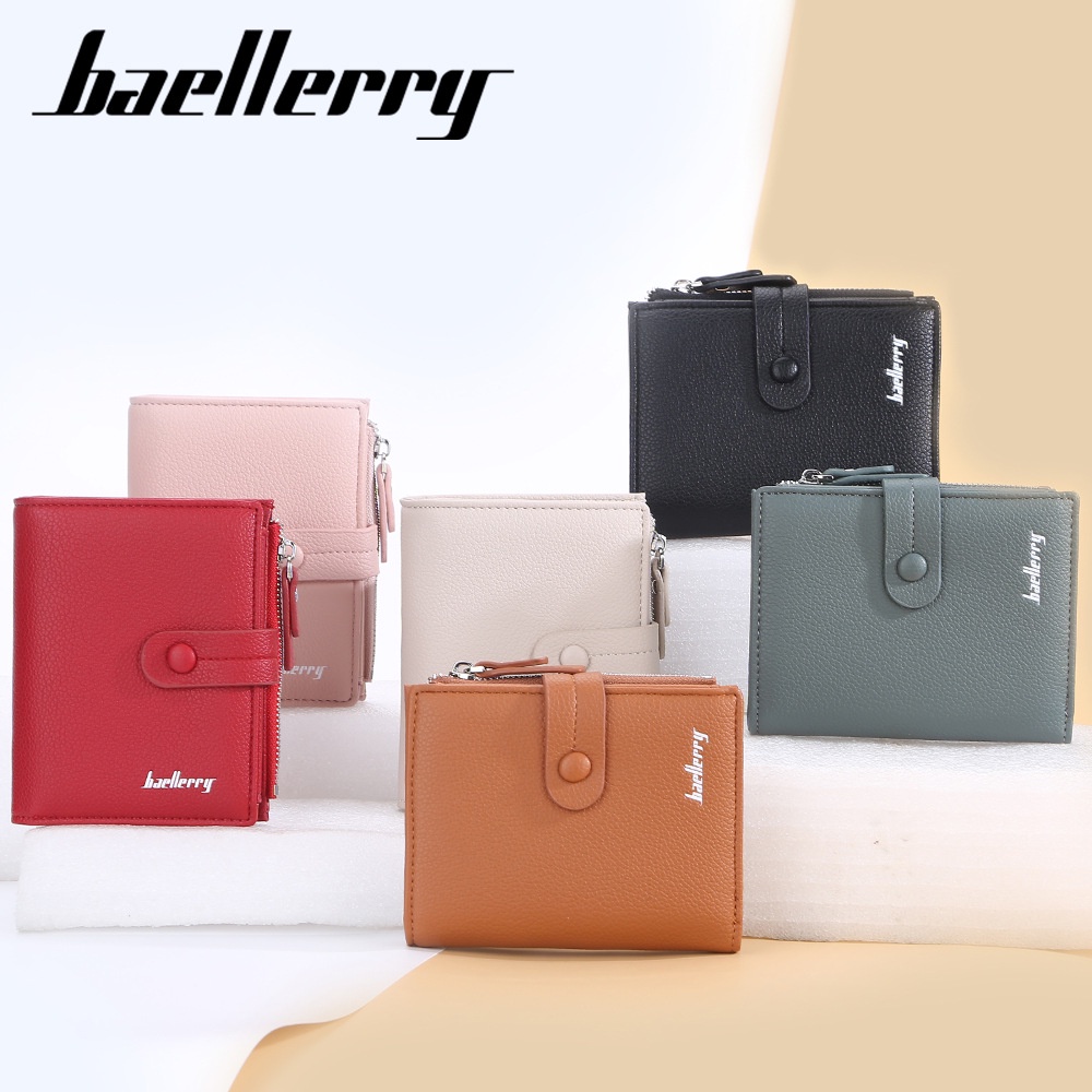 BAELLERRY N3236 Dompet Wanita Kecil Bahan Kulit PU Leather Premium WATCHKITE WKOS