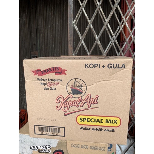 

Kopi Kapal Api Spesial Mix (Ready stock) exp mei 2025 1 Dus isi 12 Renceng