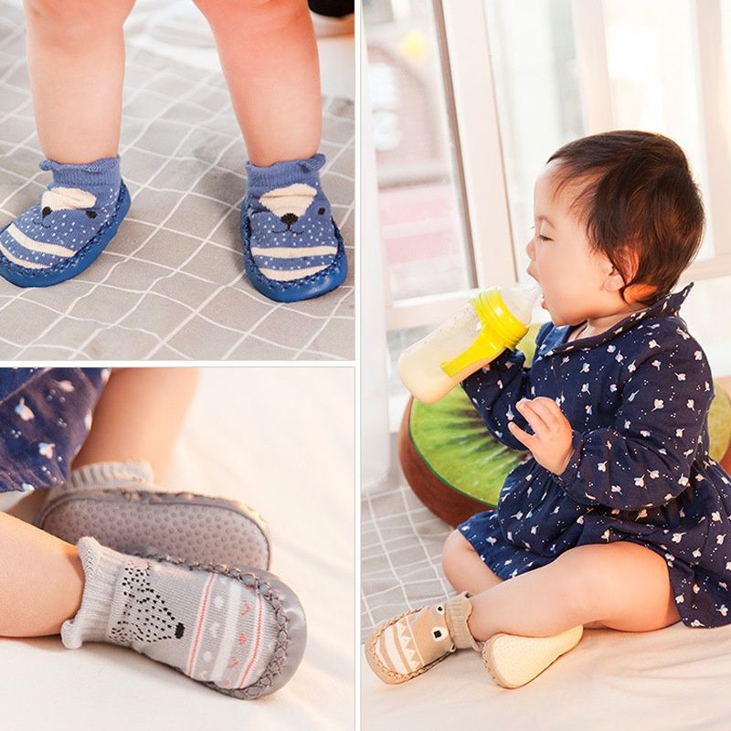 Sepatu Prewalker Pendek Kaos Kaki Bayi anti slip 9-24 bulan premium