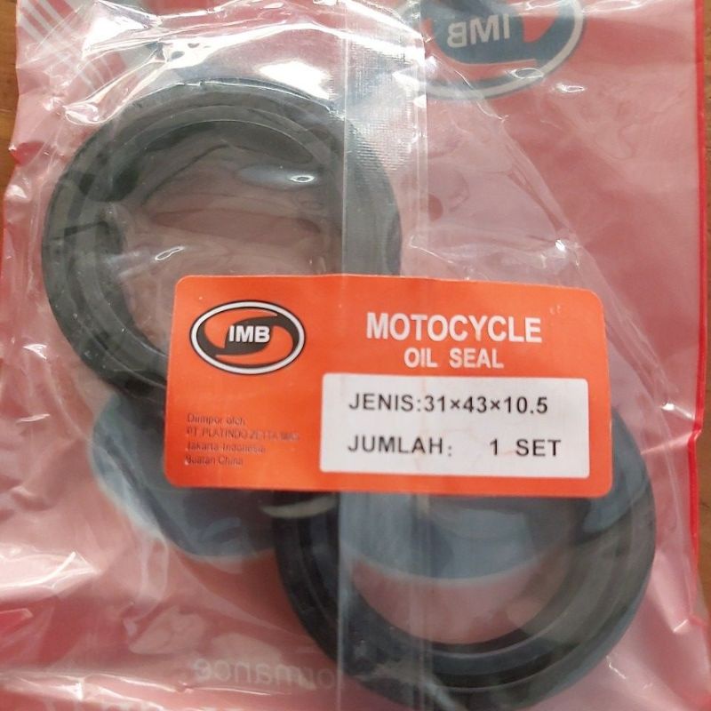 seal shock depan  31x43x10.5 imb