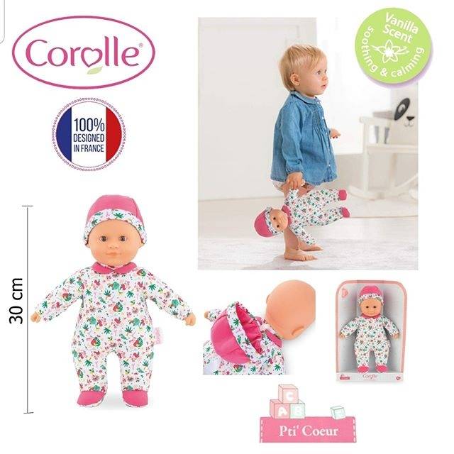 Corolle - Mon Premier Poupon Sweet Heart Tropicorolle - 12&quot; Soft Body Baby Doll  mainan boneka anak