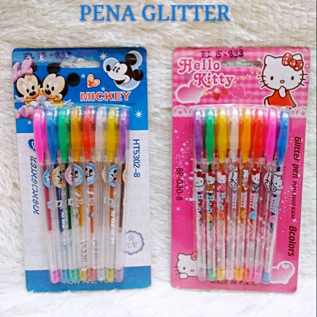 

PENA GLITTER 8 IN 1 / SOUVENIR