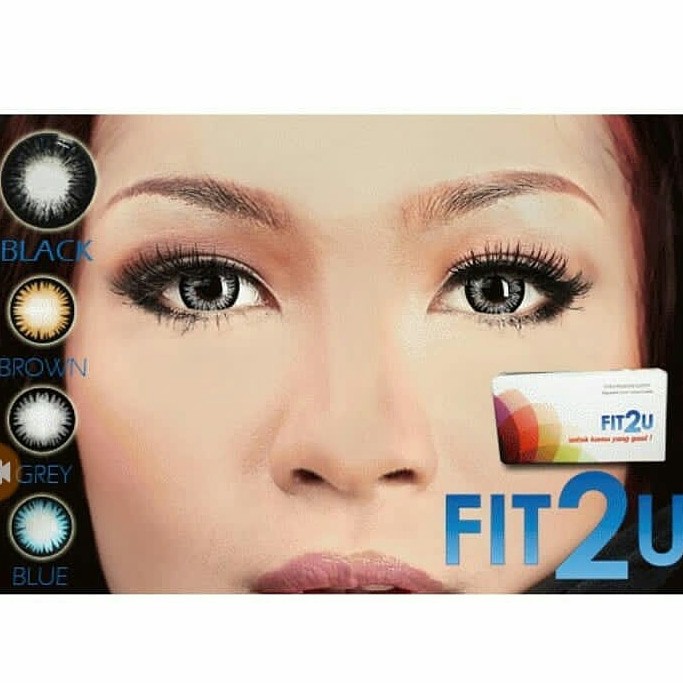Softlens Surabaya Redi SOFTLENS FIT2U 14,5mm bisa minus s/d -600