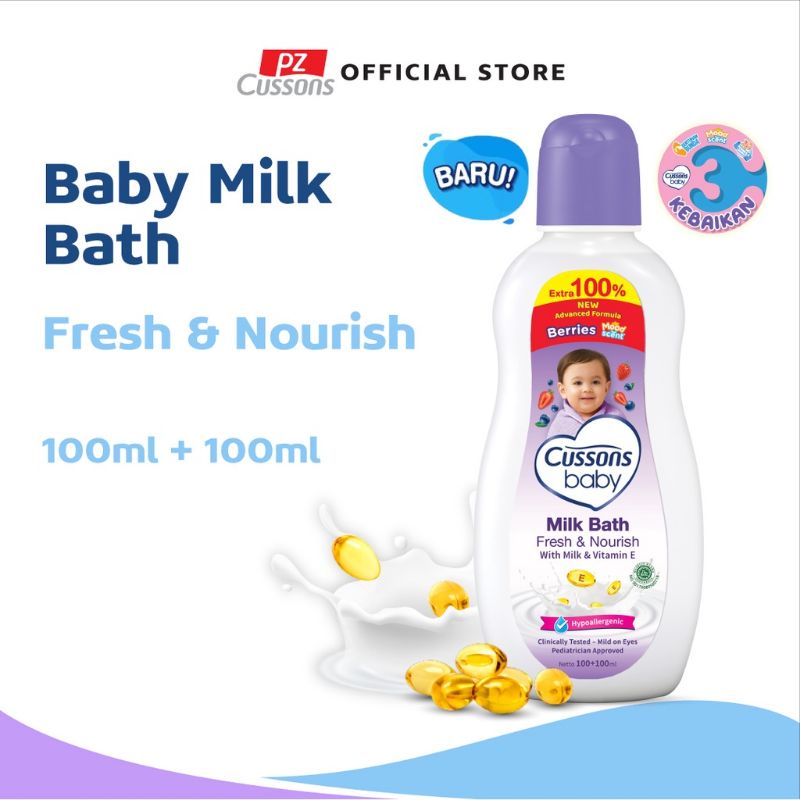 Cusson Baby Milk Bath 100ml+100ml