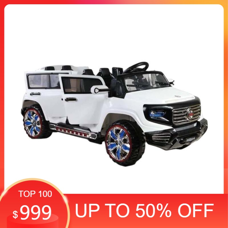 (Khusus Indah Cargo) Mainan Mobil Aki Anak Pliko Jeep Limousine Double Cabin PK-9928N