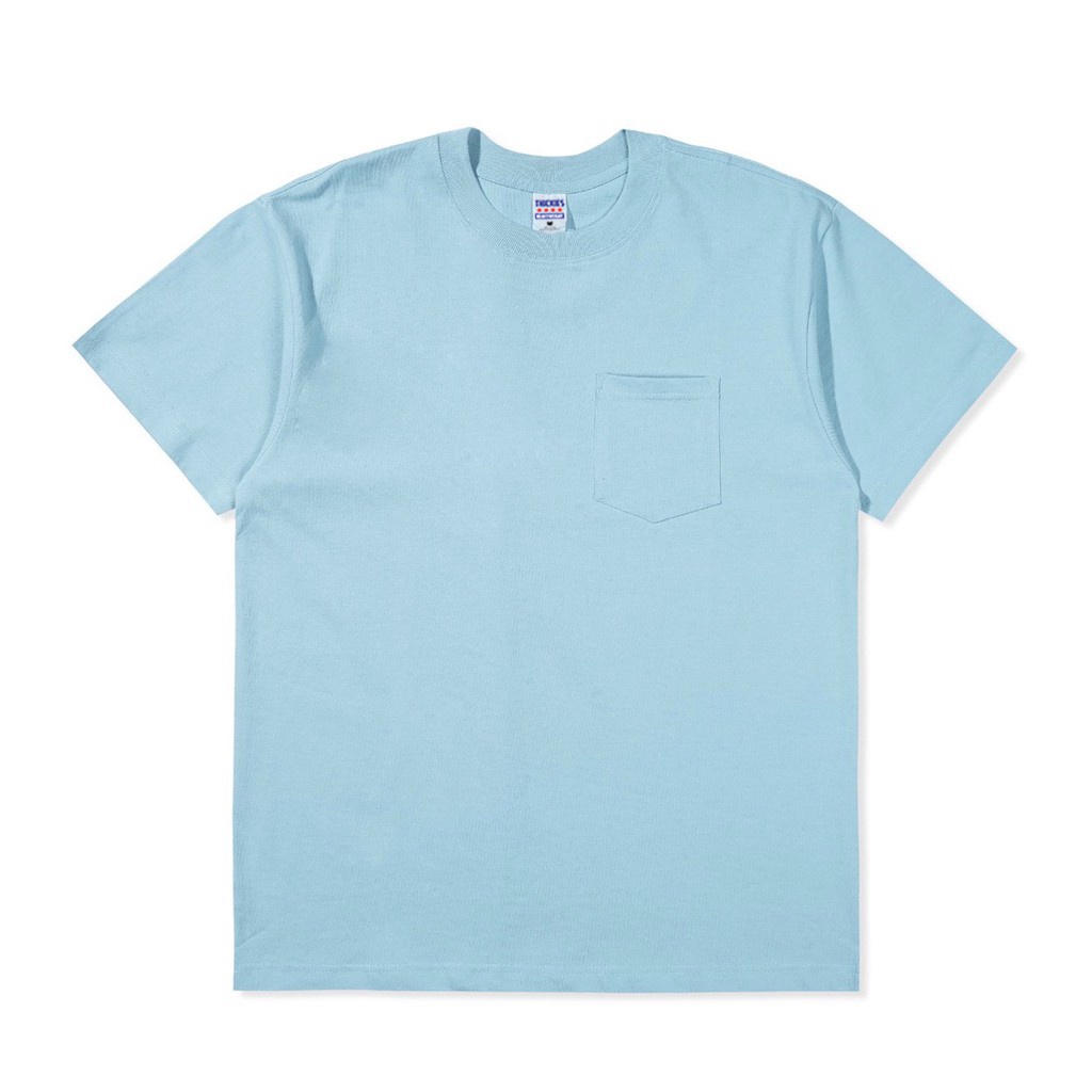 Thickies - SS T Shirt Sky Blue - Kaos Polos Biru Langit (Heavyweight)