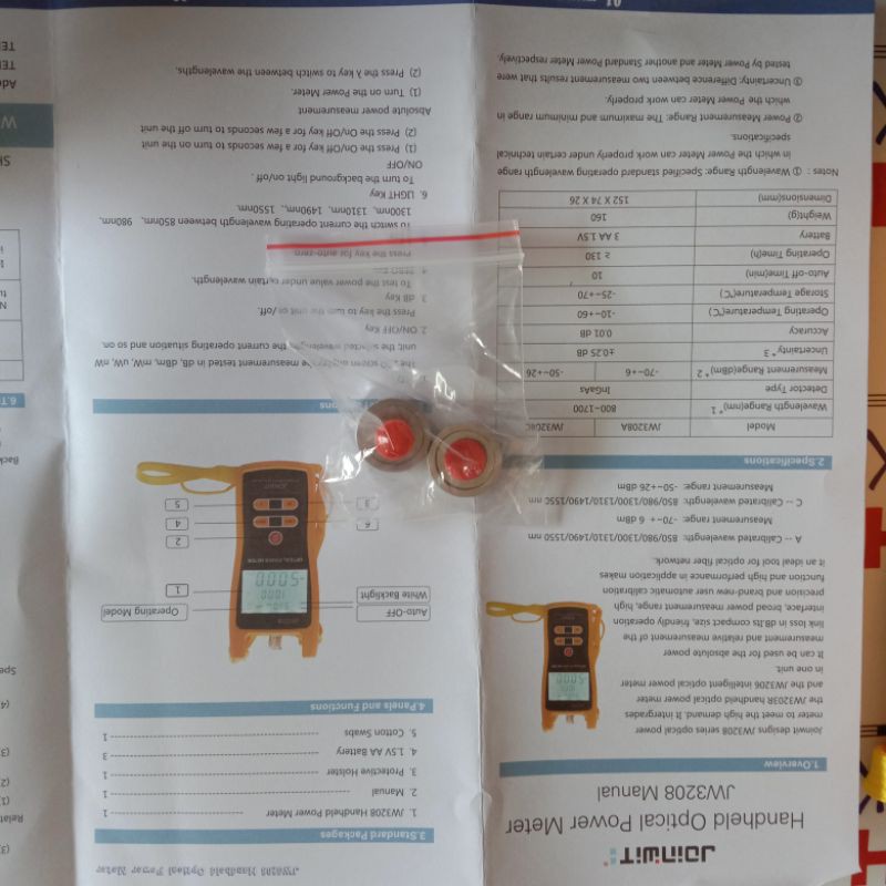 opm Joinwit 3208/Optical Power Meter JW3208