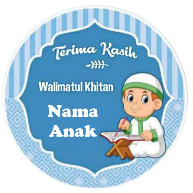 

STIKER KHITAN ANAK