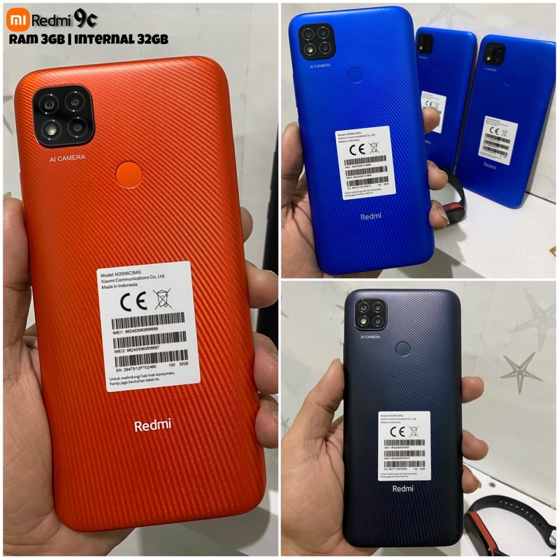 Xiaomi Redmi 9C Ram 3/32gb second mulus