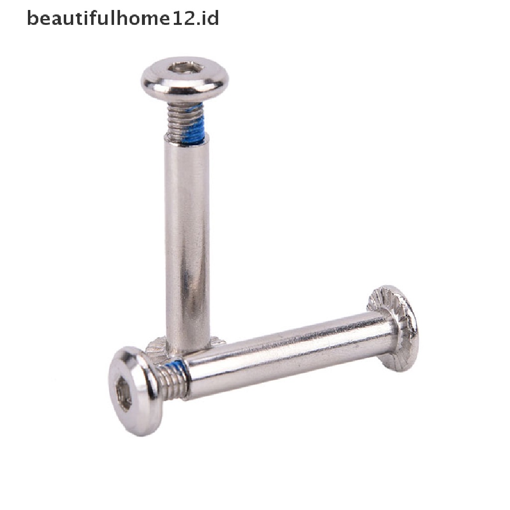 【beautifulhome12.id】 8x/set inline roller axles blades screws skate wheel bolts for skate shoes .