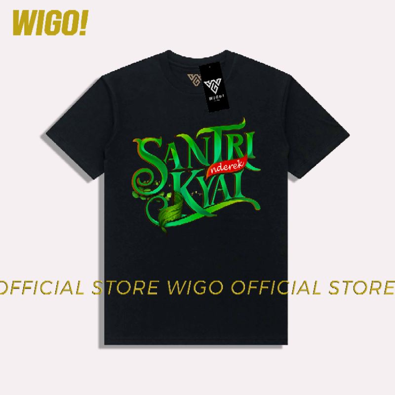 DJVNS TSHIRT KAOS SANTRI NDEREK KYAI COTTON COMBED 24S