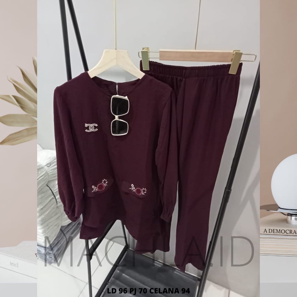 STELAN WANITA TERBARU / SETCEL KATUN PREMIUM HQ / SETCEL MODIS KEKINIAN / STELAN POLOS / STELAN WANI