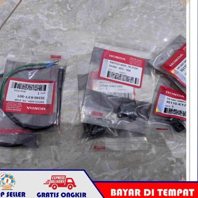 Promo ETTUS ORIGINAL AHM Swit Switch Rem Stop Kiri Belakang Kabel Honda Vario 110 125 Led Beat Fi Sc