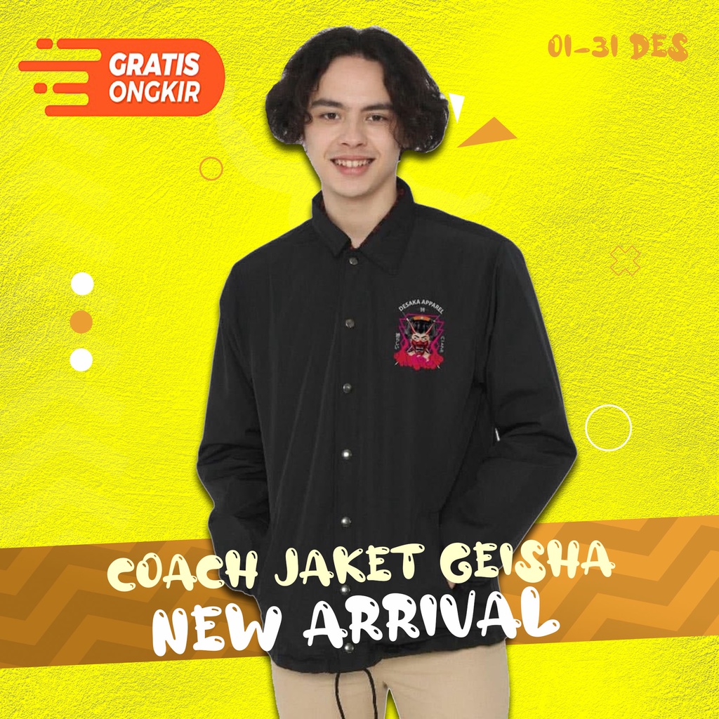 Jaket Coach jaket Geisha Best Seller Import Japan Original Murah