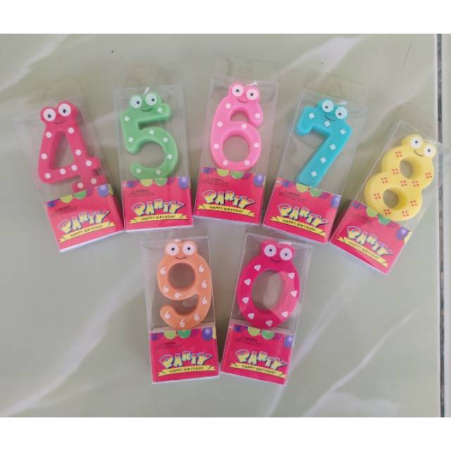Lilin ulang tahun angka karakter keropi Shopee Indonesia Lilin ulang tahun angka karakter keropi Shopee Indonesia