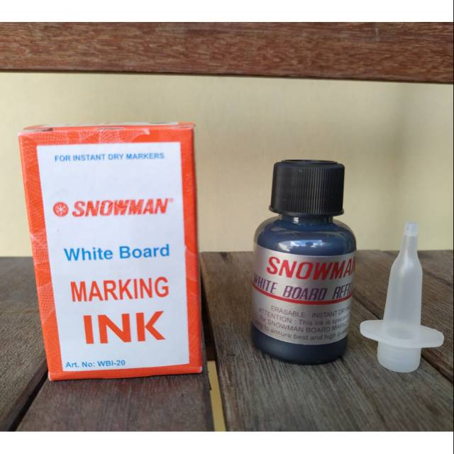 

Snowman White Board Marking INK (black)