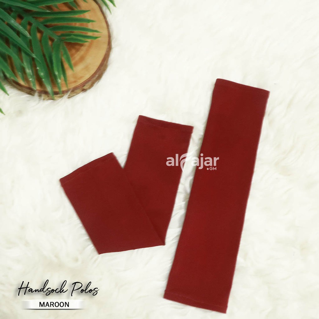 Handsock Polos Murah adem by Alfajar