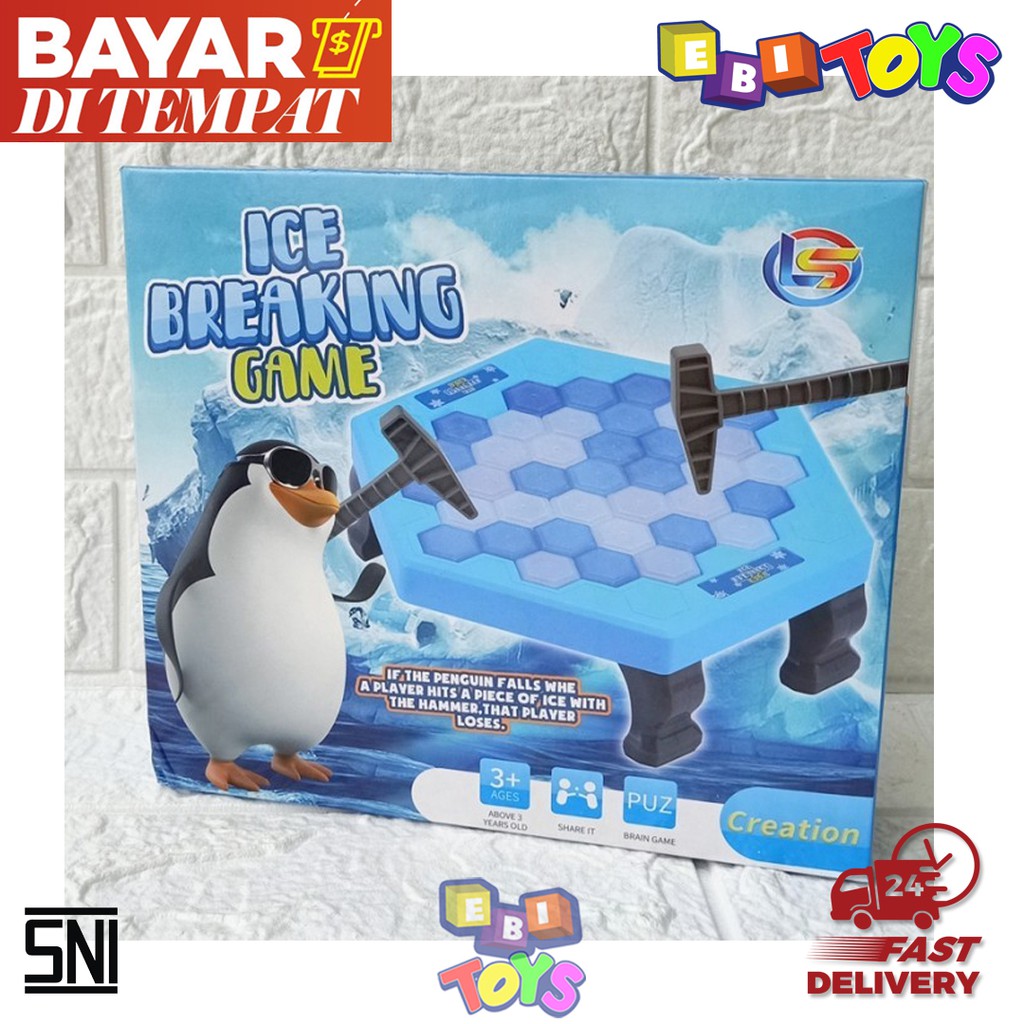 Mainan Ice Breaking Game Penguin Trap Mainan Edukasi Anak Mainan Keluarga MURAH