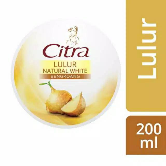 Citra Body Scrub Lulur Natural White Bengkoang 200ml