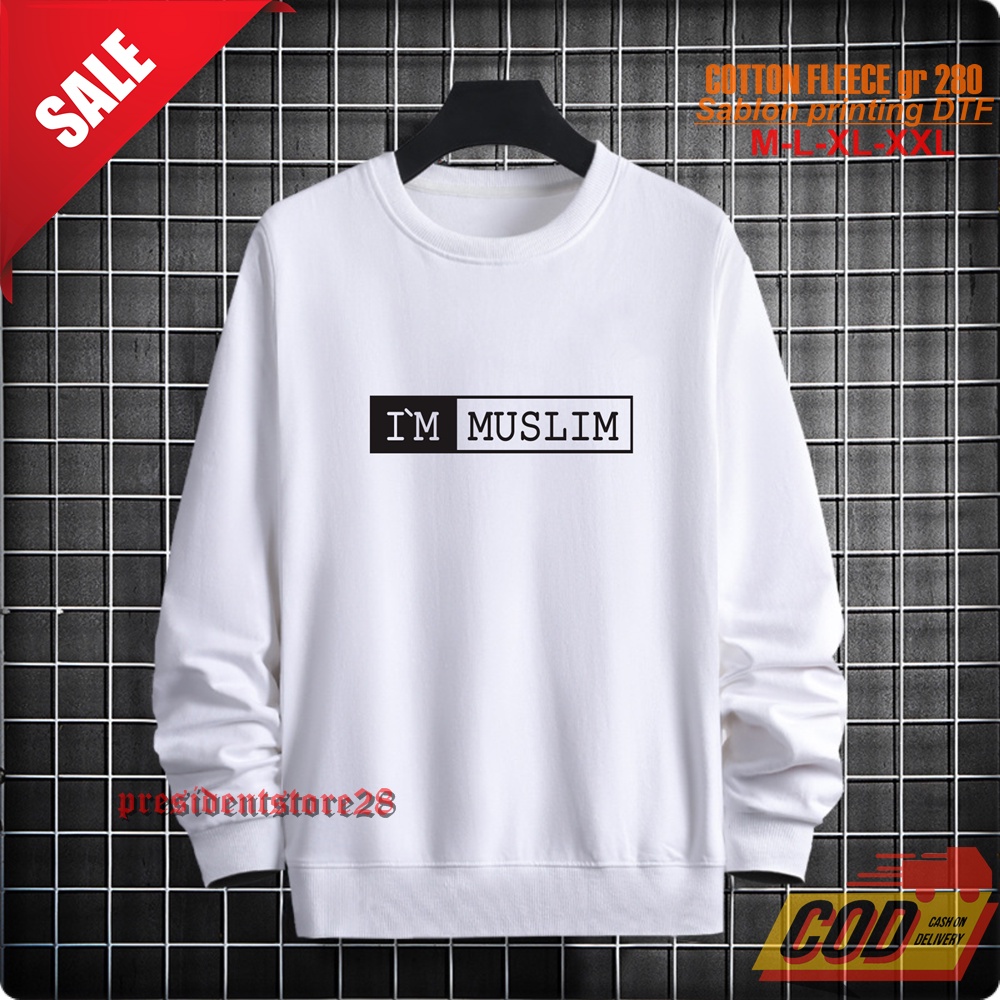 SWEATER MUSLIM / CREWNECK IM MUSLIM / CREWNECK PRIA / CREWNECK POLOS / CREWNECK WANITA / CREWNECK BASIC / CREWNEK CEWE COWO / CREWNECK IM MUSLIM / CREWNECK MURAH