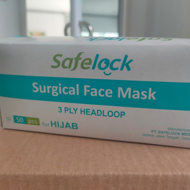 Masker safelock hijab