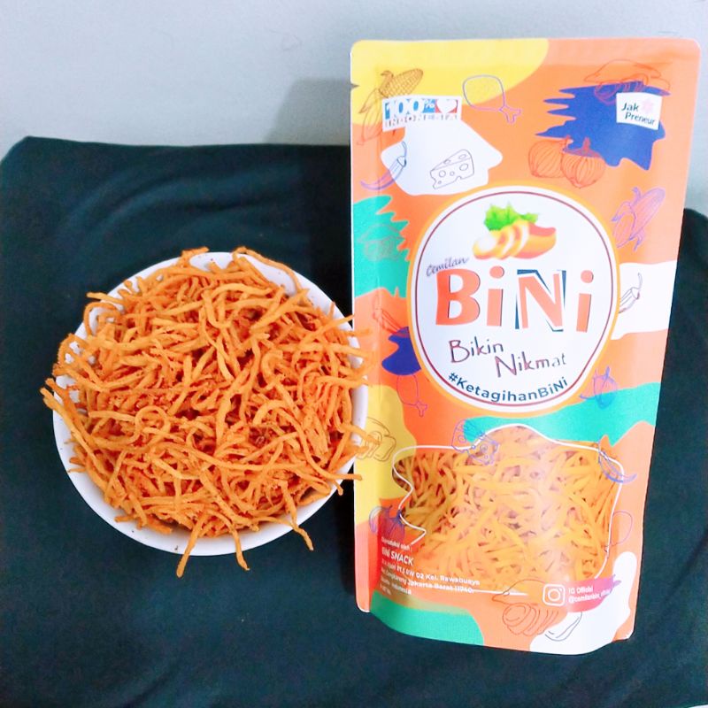 

Cemilan BiNi Galak (Pedas asin)