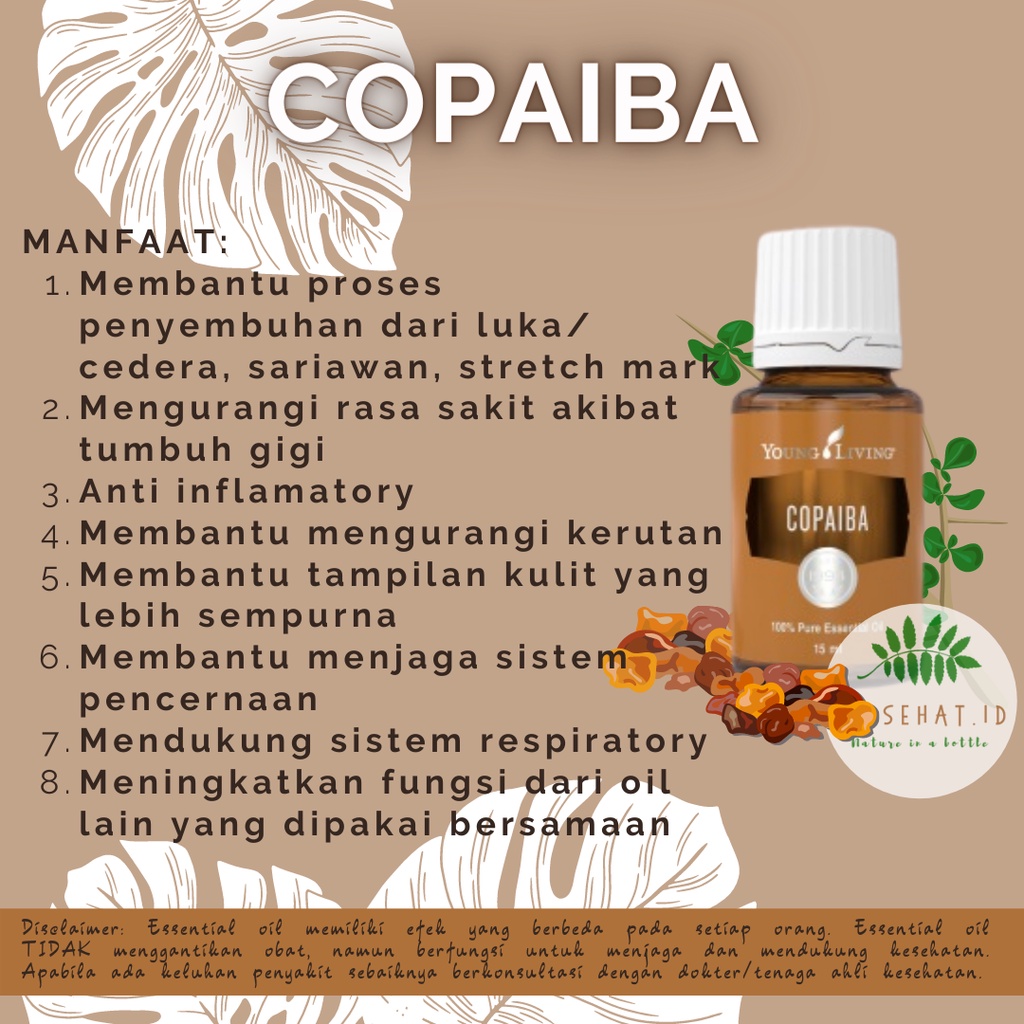 Copaiba Essential Oil 15 Ml Shopee Indonesia