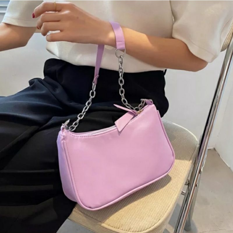 dem_sare / DS1111 SHERLY Shoulder Bag Wanita Tas slempang wanita/slingbag wanita rantai Tas Wanita Tas Selempang &amp; Bahu