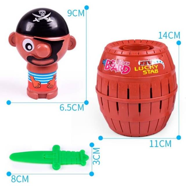 J3 - Mainan anak jumping pirates pirate ship