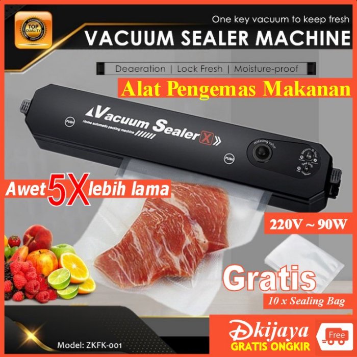 Alat  Pengemas Makanan - Vakum Sealer / Bungkus Makanan / FRESH FROZEN FOOD