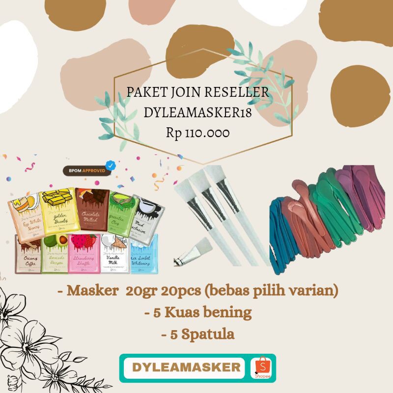 Paket Join Reseller masker by Lea Gloria (PAKET USAHA)