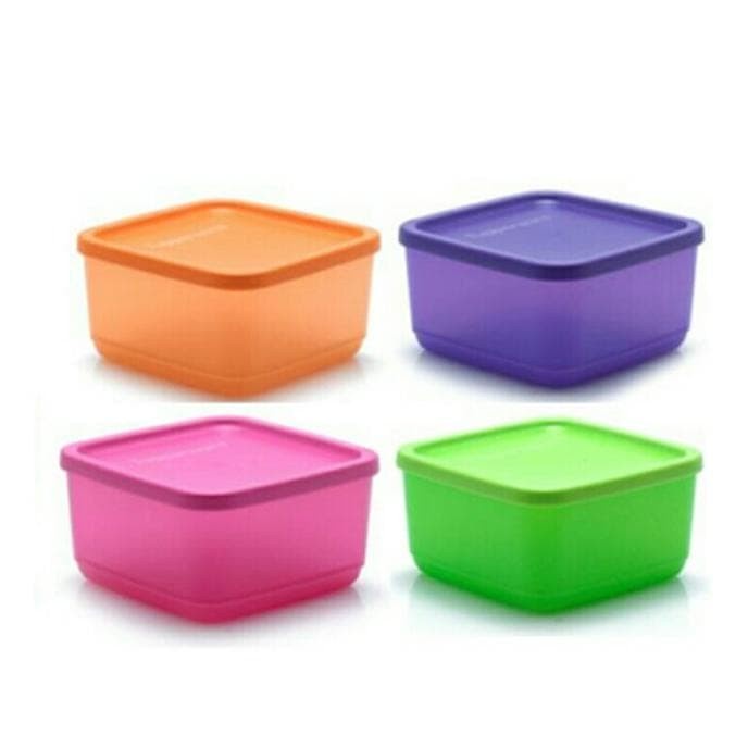 (AFW) Tupperware/Tuperware/Tuper ware Small Summer Fresh (4 Pcs) (PROMO)