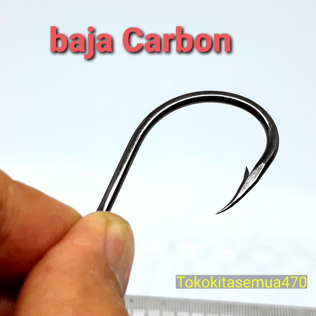 Kail Pancing Baja Carbon Ukuran Besar ID0470M10