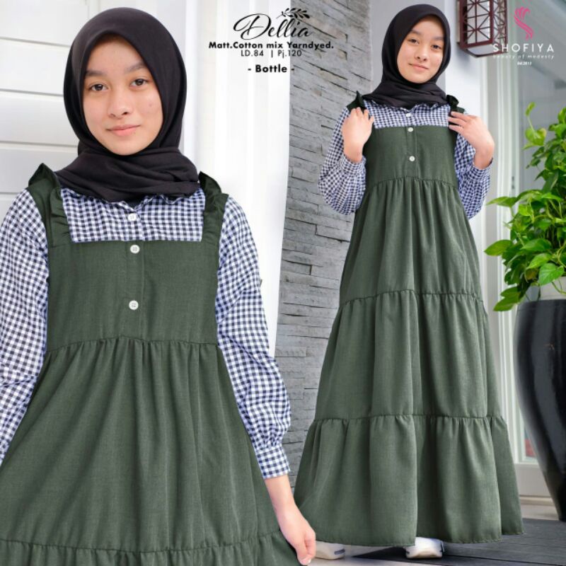 DELLIA4 Dress Teen Ori by Shofiya