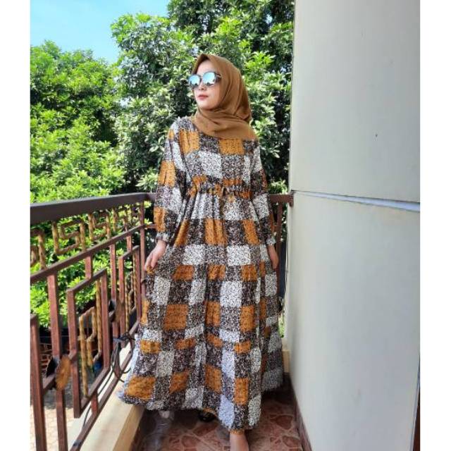 HOMEDRESS WANITA HOMEY DRESS RAYON HOMEY DRESSRAYON VISCOSE HOMEY DRESS BUSUI HOMEY DRESS RUFFLE