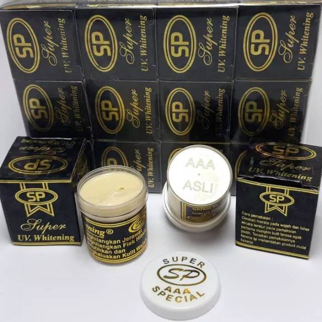 CREAM SP HITAM POT AAA KWALITAS SUPER LUSINAN