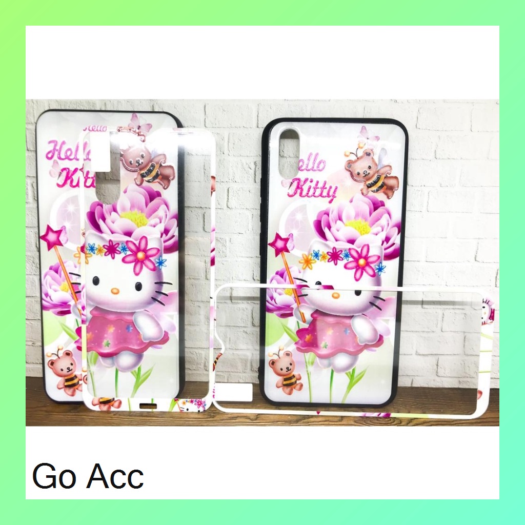 Softcase Tempered Glass karakter Oppo A1k,Realme C2,A31 2020,A33,A53,A37 Neo 9,A52 A72 A92,V5, A5s,A7,A12,A11k,2 Pro,U1,U2, 5/5i/5s/C3, 7i,C17,C12,C15, Vivo Y11 Y12 Y15 Y17,Y20 Y20s Y20i Y12s Y30 Y30i Y50,Y91C, Xiaomi Redmi 3 3s,4A,5A,6,8A,9C HCTG 14