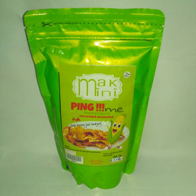 

Mak mini ping me pedas manis
