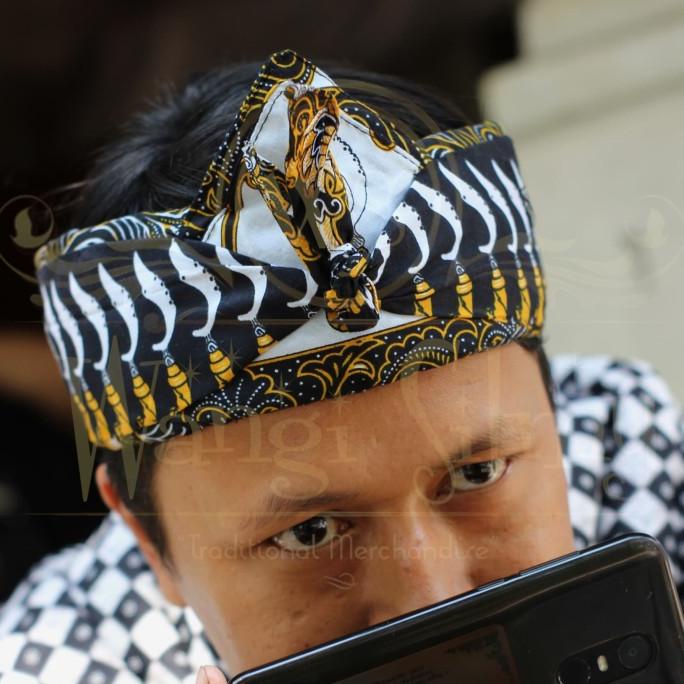 Promo Blangkon Iket Sunda Makuta Wangsa - Iket Kepala Sunda Kujang Siliwangi