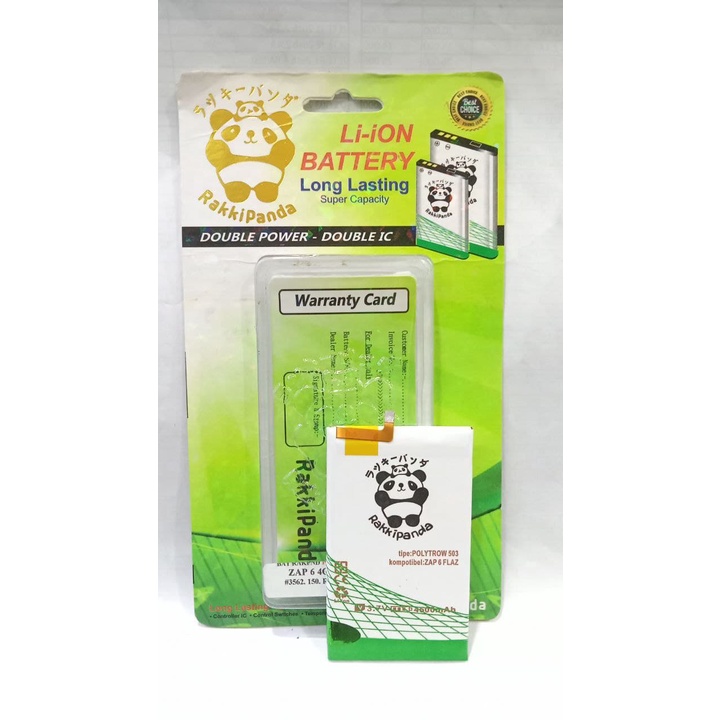 BATERAI BATRE BATTERY RAKKIPANDA PL-8AN5 POLYTRON ZAP 6 503 FLAZ 4G / POLYTRON 503