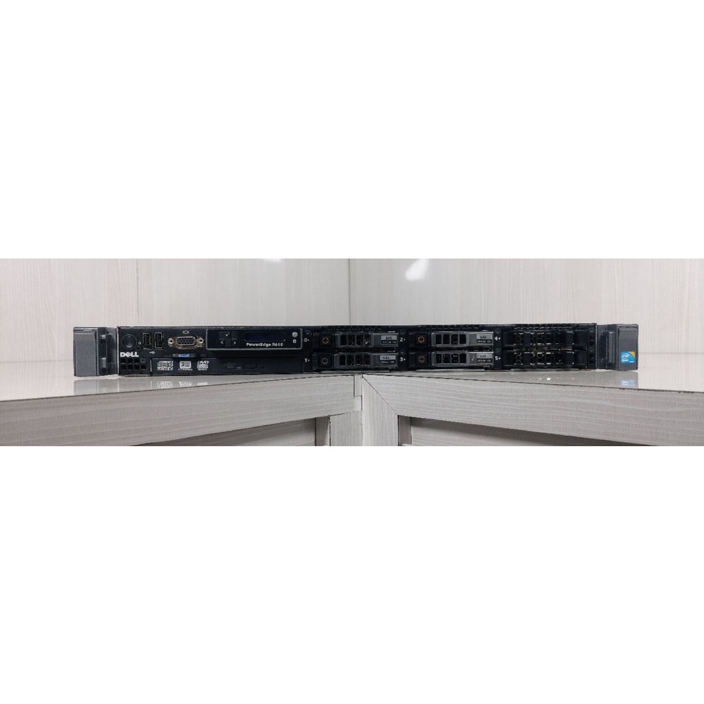 Server Dell PowerEdge R610 1UXeon E5620 X2 Ram 32Gb Ddr3 Hdd 1.2Tb