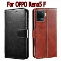Oppo Reno 5F Case Flip Cover Case Leather Wallet Sarung Oppo Reno 5F