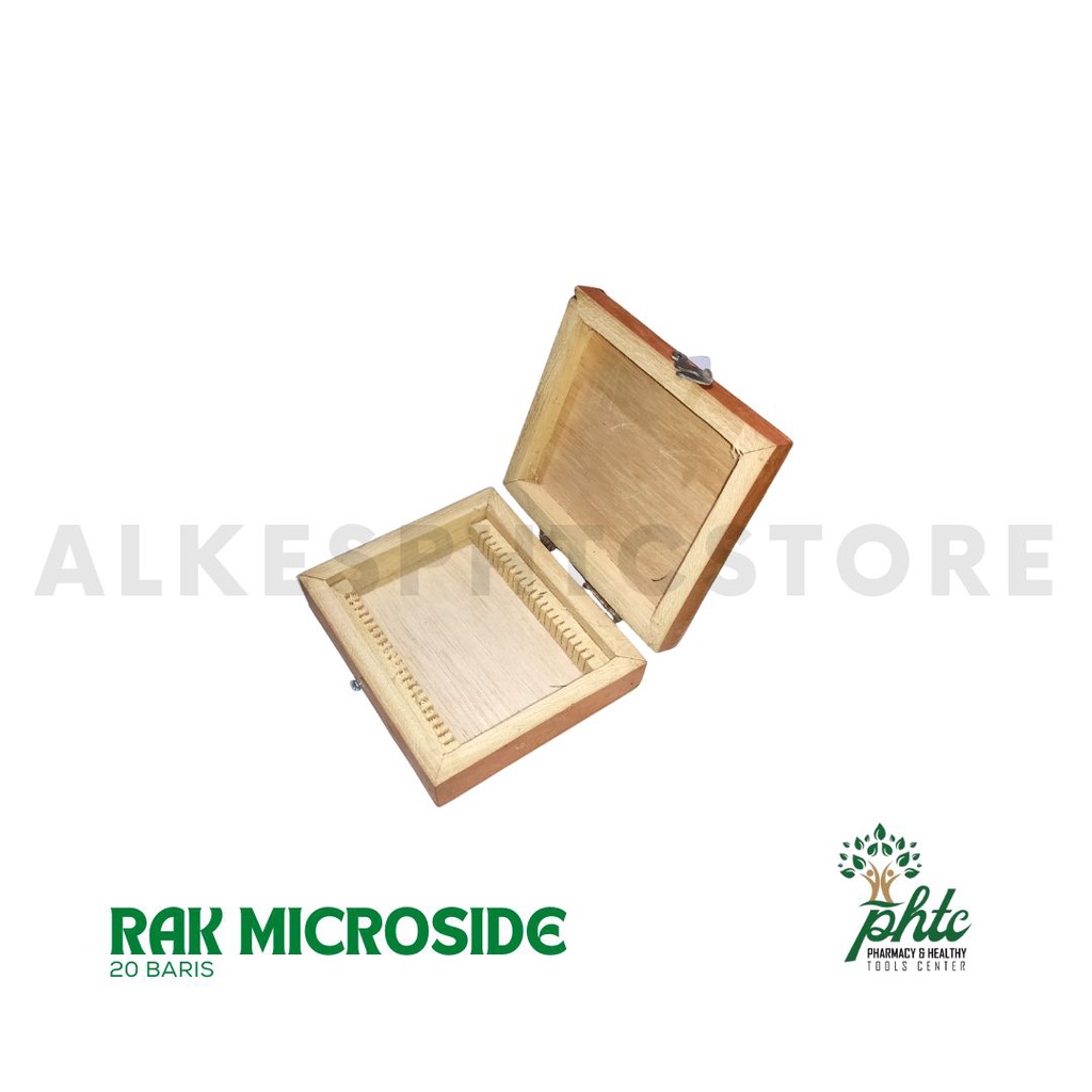 Rak Microside Kayu 20 Baris