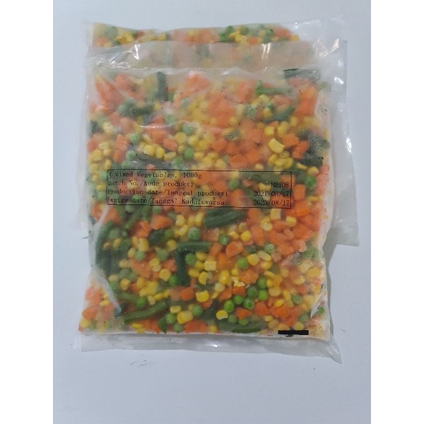 

Mixed Vegetables 1 Kg