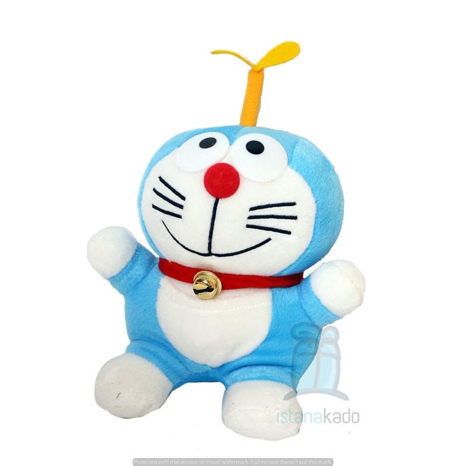 TERMURAH BONEKA DORAEMON WITH GADGET 9" BALING BALING BIRU
