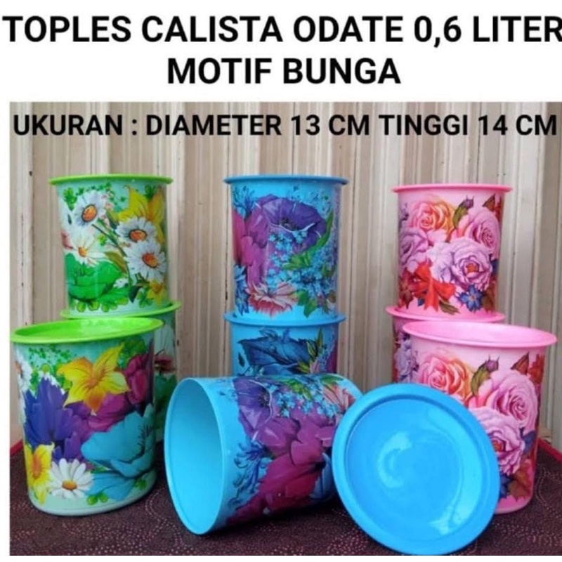 Toples Calista odate 0.6 kg oentoeng motif bunga Semarang