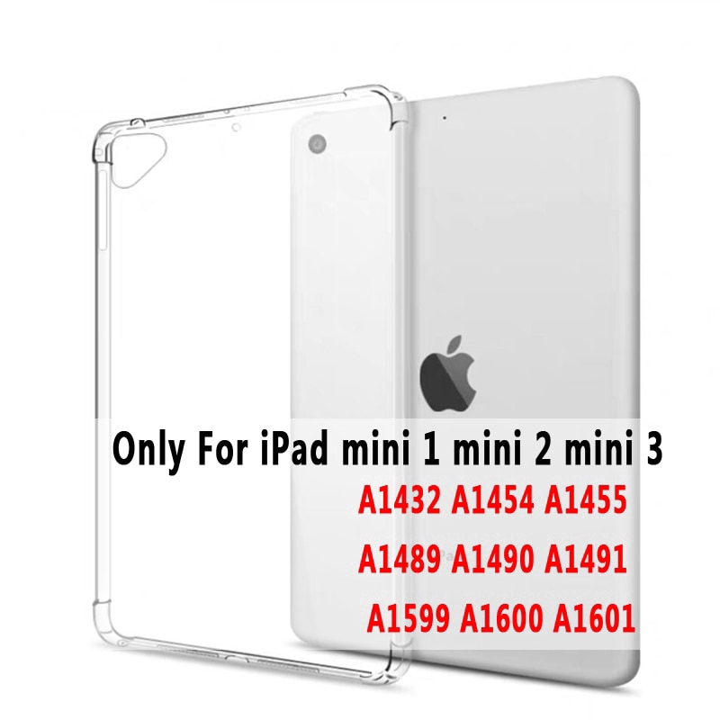 Apple iPad Pro 11 2020 2nd Airbag Case Gen 7th Gen 10.2 2019 2 3 4 5th 6th 9.7 2017 2018 Air 3rd mini 10.5 Clear 4 Corners Thickening Drop Resistance Silicone Cover Case