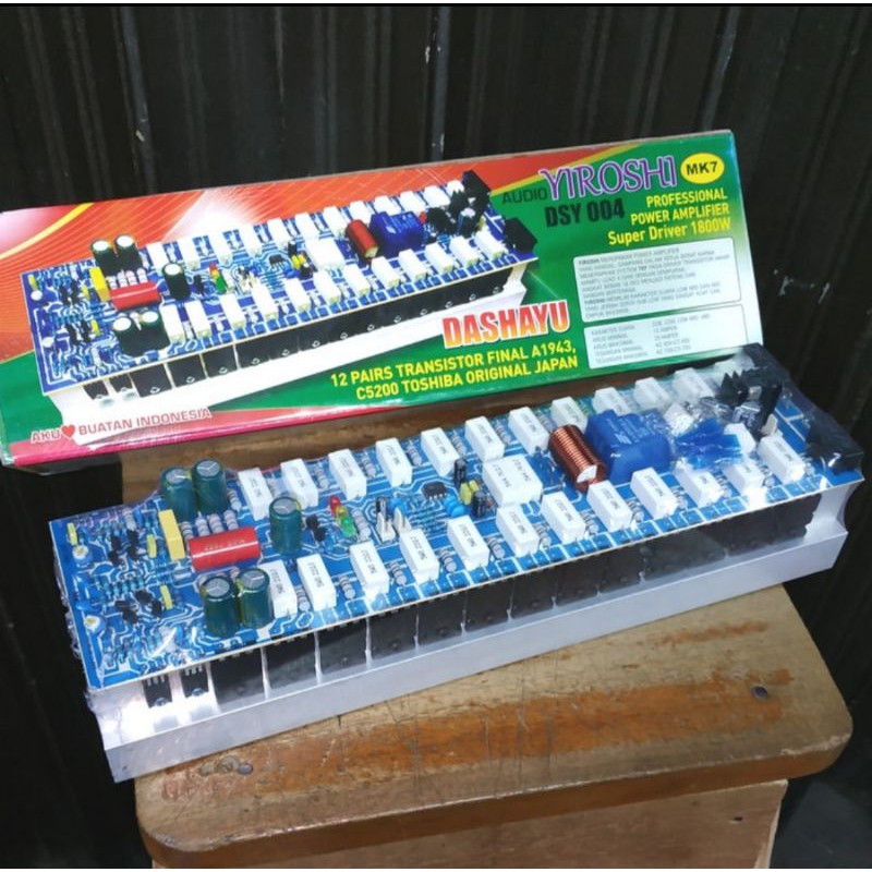 Kit Power Amplifier Yiroshi Mk7 Yiroshi Mk 7 + Tr 1800Watt DASHAYU DSY-004