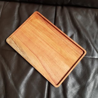 wooden tray nampan kayu mahoni  20cm x 30cm Shopee Indonesia